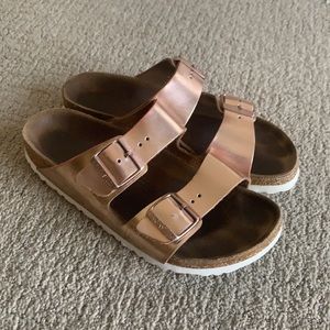 Birkenstock | metallic copper